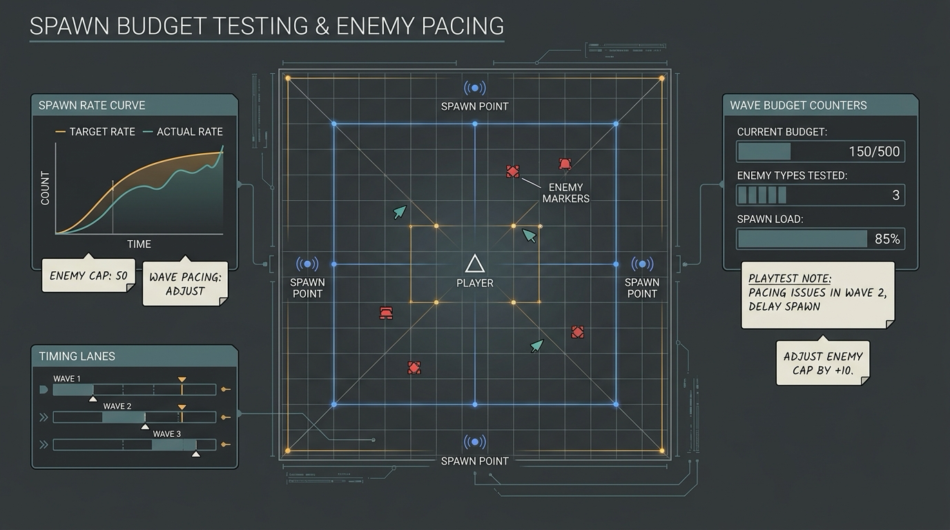 Set a Spawn Budget Before You Add Enemy Types